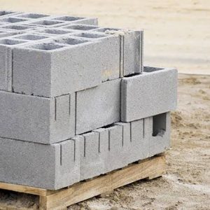 Blocos para a casa dos noivos