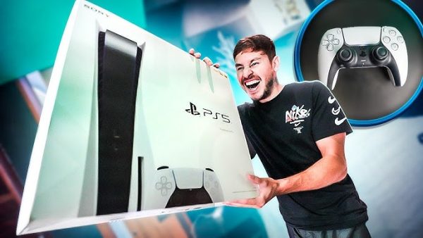 PlayStation 5 para o noivo dar paz para noiva
